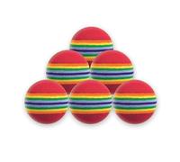 Longridge Bolas de Golf de Espuma para Práctica (Pack de 6 Bolas)