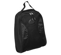 Longridge Bolsa para zapatos de golf EZE - Negro | Bolsa de ventilación de malla transpirable antiolor transporte almacenamiento baloncesto material limpio viaje