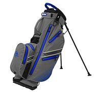 Longridge Elements Bolsa impermeable de golf con divisor de 8 posiciones, Gris/Azul Real