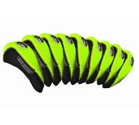 Longridge EZE Golf Iron Covers (Pack de 10) - Verde/Negro