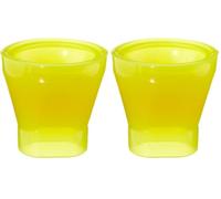 LONGRIDGE Golf Ball Pickup Recogedor de Pelotas, Amarillo (Paquete de 2)