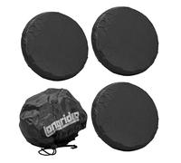 Longridge Golf Trolley Rueda Cubierta, Negro