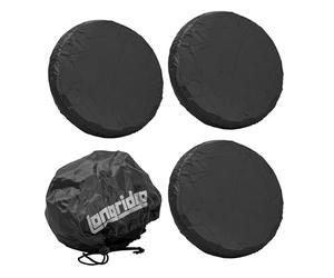 Longridge Golf Trolley Rueda Cubierta, Negro