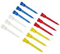 LONGRIDGE Lignum Golf Tee Lignum Tees 82Mm En bolsa 12 piezas, Golf Tee (Plástico) Color: Multicolor: Tamaño: 82 mm