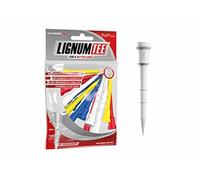 LONGRIDGE LIGNUM Golf Tees Ring System Tee (Pack de 16) Multicolor, 62 mm