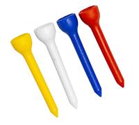 Longridge t Long Plastic Golf Tees 50MM PAQUETES (20 PCS)