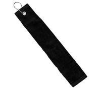 Longridge Toalla de Golf Three Fold - Negra