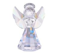 LONGSHENG - Figura Decorativa de ángel de Cristal, Manualidades, Regalo Coleccionable para el hogar y la Oficina, Festivales de Navidad