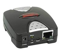 Longshine PS101 de B Printserver 10/100 1 x USB2.0 Retail Negro