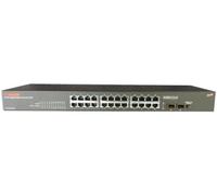 Longshine Switch GS9126 - Conmutador (48,3 cm, 24x, 2 Mini-GBIC)
