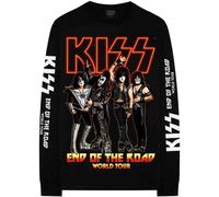 Longsleeve Kiss End Of The Road Tour con licencia Camiseta hombre