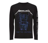 Longsleeve Metallica Fade To Black Black con licencia Camiseta hombre
