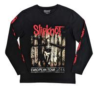 Longsleeve Slipknot Skeleton Flag con licencia Camiseta hombre