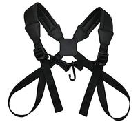 LONGTAI - Correa de saxofón profesional para hombro de piel acolchada para saxofón alto tenor Bari Soprano