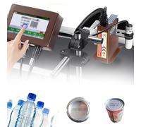 LONGTEAMOON Máquina automática de codificación de inyección de Tinta, codificador de inyección de Tinta en línea, Impresora de inyección de Tinta térmica, para Logotipo de número de Fecha,25.4MM