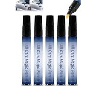 LONGTO Stylopro Car Scratch Pen, Magic Car Scratch Removal Pen, All Cars Magic Pen for Car Scratches, The MagicPen All Cars, Quick Fix for Scratches and Paint, Easy Use Weatherproo (5PCS)
