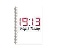 LONGXIN DST Sorority Gifts DST 1913 Spiral Notebook Sigma Theta Sorority Paraphernalia Gifts for Women Girls Sister Inspirational Lined Journal Notebook for Work School Note Taking (White)