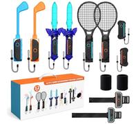 LONGYI Switch 2 Juego de Accesorios Deportivos para Switch 2 12 en 1 Paquete de Accesorios Deportivos para JoyCon, Fiesta Familiar Paquete de Accesorios de Juegos Deportivos