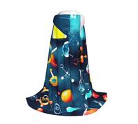 Longzehao Capa con capucha con estampado abstracto de ciencia química para jóvenes, disfraz de Halloween, Navidad, cosplay, capa con capucha