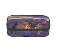 Longzehao Gran capacidad compartimento Beauty Grand Canyon 1 Print Bag Bolsa de almacenamiento de material de oficina, Negro, Talla única, Art Deco, Negro 1, One size, Art Deco