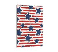 Longzehao Juego de rompecabezas de bloques de construcción con diseño de bandera de rayas rojas y blancas, juego de rompecabezas de bloques de construcción para el desarrollo cerebral