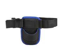 Longzhou Cinturón de Combate Cinturón de Pesca Ajustable Cintura, Cintura Ligera Soporte de caña de Pescar Oxford Tela Cinturón Correa Herramientas de Pesca Accesorios(Black)