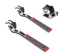 Longzhuo Juego de 2 llaves inglesas con mango rápido para coche, hogar, industria, llave inglesa, alicates para bombas de agua