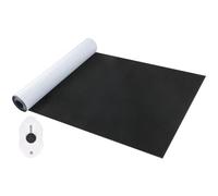 LongZYU Fieltro Adhesivo Negro 2.2mx40cm Muebles Rollo Antideslizante, Fieltro Suelo Autoadhesiva, Duradera y Resistente al Agua, Multiusos, Espesor 2 mm