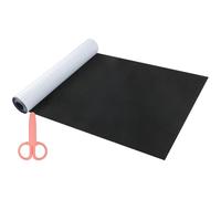 LongZYU Fieltro Adhesivo Negro 2.2mx40cm Muebles Rollo Antideslizante, Fieltro Suelo Autoadhesiva, Duradera y Resistente al Agua, Multiusos, Espesor 1 mm