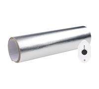 LongZYU Protector Térmico Aluminizado con Adhesivo Barrera Termica Lámina de Fibra de Vidrio Aluminizada Aislamiento Térmico Aluminio Material Reflectante para Manguera Coche Moto, 60 x 100 cm