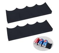 Lonimia Botellero Frigorífico, 2 Piezas Nevera Botellero Frigorífico Botellero Botellero Estante Silicona Botellero Bebidas Organizador Nevera Para Mesa Pantry Cabinet Cerveza (