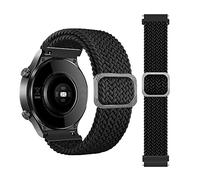 Lonkenn 22mm Trenzado Correa Para Xiaomi Redmi Watch 5 Active/Watch 5 Lite/Forerunner 265 Repuesto Correa, Ajustable Elásticos Correa de Repuesto Transpirable para Garmin Vivoactive 4-Negro
