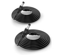 Lonnky Cable Alargador DC de 5 Metros para Cámara CCTV (TP-Link, Reolink, EZVIZ), Tiras de Luz LED Govee, Router (TP-Link Archer AX55), Conector de 5,5 mm x 2,1 mm, Paquete de 2