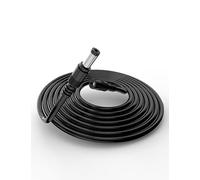 Lonnky Cable Alargador de Corriente DC 12V de 5 Metros, Compatible con Cámaras CCTV (Tapo, Reolink, TP-Link, EZVIZ), Routers Deco, Cable de Alimentación Robusto de 18 AWG, Conector de 5,5 mm x 2,1 mm