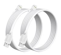 Lonnky Cavo di Carica USB Compatibile con Google Nest Cam (Versione Batteria), Design Robusto a Quattro Nuclei, Cavo di Carica Esteso per Alimentazione Affidabile - 6 Metri