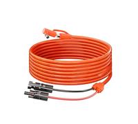 Lonnky Conector solar a DC7909/DC8020 Cable de carga - 12 AWG+14 AWG Cable de extensión resistente de 5 m compatible con Jackery, BLUETTI, Goal Zero Yeti, Anker, GRECELL centrales eléctricas y paneles
