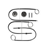 LONPEXDT Elevador Ventanas PARA SMART PARA ROADSTER KIT DE REPARACIÓN DE REGULADOR DE VENTANA DELANTERO IZQUIERDO OSF 2003 2004-2005 Regulador Ventanilla