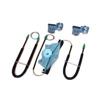 LONPEXDT KIT DE REPARACIÓN DE REGULADOR DE ELEVALUNAS DELANTERO IZQUIERDO/DERECHO 1997-2006 PARA VW MK4 PARA GOLF PARA BORA Interruptor De La Ventanilla