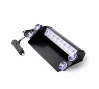 LONPEXDT Luz De Freno De Puerta Trasera Luz Estroboscópica Emergencia Para Automóvil: 1 Unidad 8 LED Universal Intermitente Roja Azul 12 V Baliza Policial Para Parrilla Camión(1pc R color)