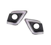 LONPEXDT Luz Diurna DRL, Faro Antiniebla 12 V Para Toyota Para Hilux Revo Vigo 2015, 2016 2017 Luces antiniebla(White and Yellow)