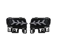 LONPEXDT Luz Diurna LED DRL, Luz Antiniebla, Cubierta Con Intermitente Amarillo Para Mazda 6 2006, 2007, 2008 2009 Luces antiniebla(Model D,White and Yellow)