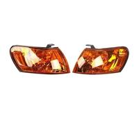 LONPEXDT Luz Giro Para Toyota Para Corolla AE100 AE101 E100 1993 1994 1995 1996 1997 Cubierta De Luz Curva Señal Delantera Lámpara Giro Lente Ámbar(1 Left and 1 Right)