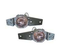 LONPEXDT Luz Giro Para Toyota Para Daihatsu Para Terios J100 1999 2000 2001-2005 Esquina Parachoques Delantero Coche Lámpara Antiniebla Señal Giro Conducción(Left and Right)