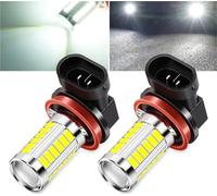 LONPEXDT Luz Giro Para VW Para Passat B6 Sedan Para Wagon 2006 2007 2008 2009 2010 2011 Luz Antiniebla Delantera Lámpara Con Bombillas LED Luces(Only bulbs)