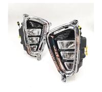 LONPEXDT Luz LED Circulación Diurna DRL Para Coche Faro Antiniebla Con Intermitente Amarillo Luces Antiniebla Para Kia K5 Para Optima 2016-2017 Luces antiniebla