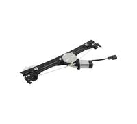 LONPEXDT Para Fiat Para 500 1.4L 2012-2019 Ventana Coche Negra Lado Del Conductor Delantero Izquierdo Conjunto Regulador 2 Pines Con Motor 52060970 51876269 Interruptor De La Ventanilla