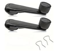 LONPEXDT Para Manija Bobinado Palanca Ventana Universal, Manija De Ajuste De Ventana De 2 Piezas Con Palanca De Limpiaparabrisas Manual De Resorte Interruptor De La Ventanilla