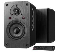 LONPOO Altavoz Activo Bluetooth de 100 W RMS, 4 Pulgadas, con HDM ARC, Optica, Coxaial, RCA, USB USB, AUX-in, Mando a Distancia (LP-42X Negro)