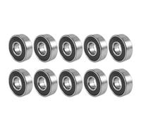 Lonrtesw 10Pcs 6000Rs Blindados Rodamientos RíGidos de Bolas Radiales 10Mmx26Mmx8Mm