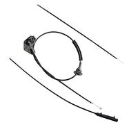 Lonrtesw 3 Piezas LiberacióN del Capó del Motor Bowden Cable de Alambre para X5 E53 2000-2007 51238403219